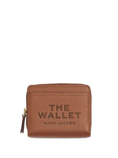 Marc Jacobs The Mini Compact Wallet Accessories In Brown