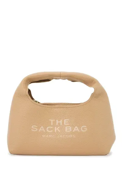 Marc Jacobs The Mini Sack Bag In Beige