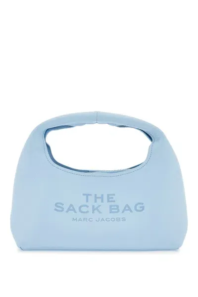 Marc Jacobs The Mini Sack Bag In Cloud Blue (light Blue)