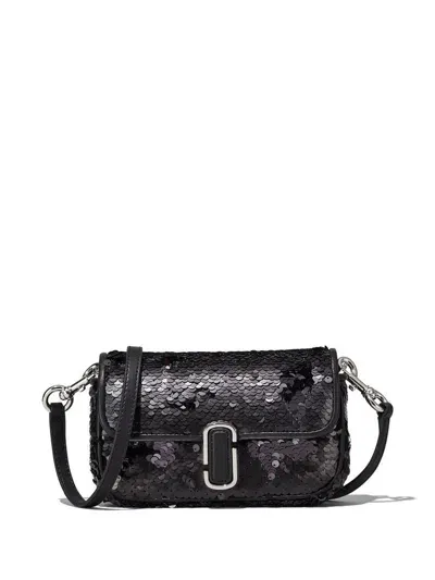 Marc Jacobs The Mini Shiny Bag In Black