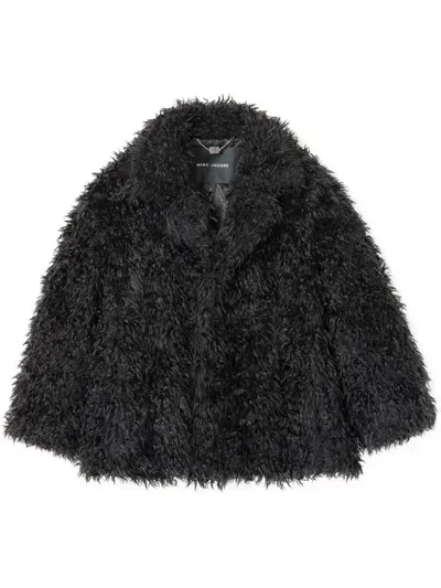 Marc Jacobs The Shaggy Faux Fur Lady Jacket In Black