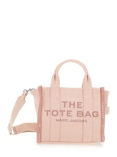 Marc Jacobs The Small Tote Jacquard In Pink