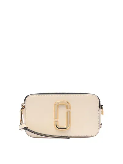 Marc Jacobs The Snapshot Crossbody Bag In Beige