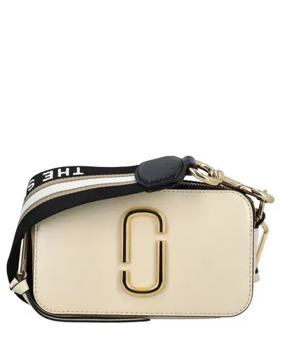 Marc Jacobs The Snapshot Crossbody Bag In Beige