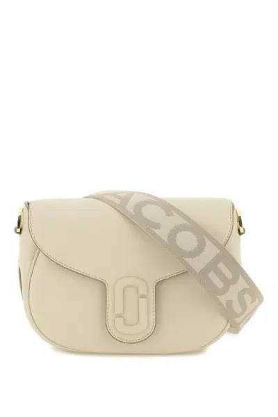 Marc Jacobs The Snapshot Foldover Top Crossbody Bag In White