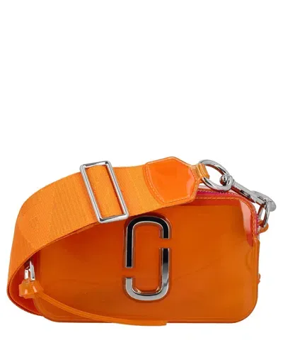 Marc Jacobs The Snapshot Jelly Crossbody Bag In Orange