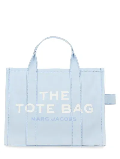 Marc Jacobs The Medium Tote Canvas Bag In Azure