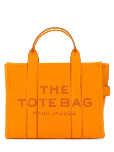 Marc Jacobs The Tote Medium Bag In Orange