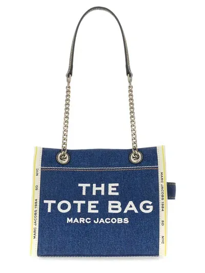 Marc Jacobs The Tote Small Bag In Navy