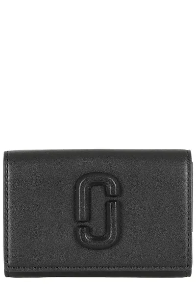 Marc Jacobs The Trifold Wallet In Black