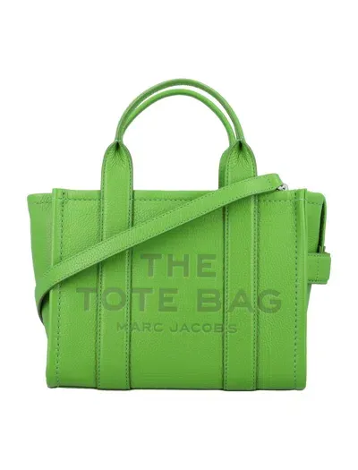 Marc Jacobs Women's The Leather Small Tote Bag In Kiwi