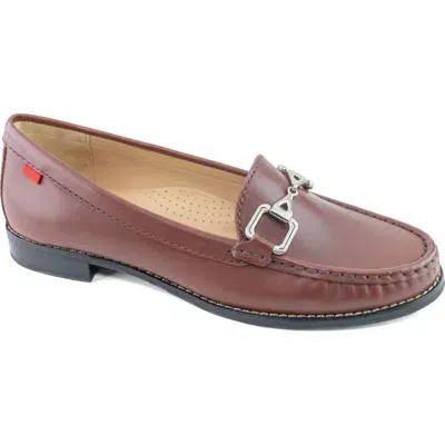 Marc Joseph New York Park Ave Loafer In Mahogany Burnished Napa