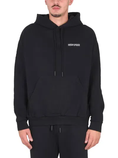 Marcelo Burlon County Of Milan Hoodie In Black