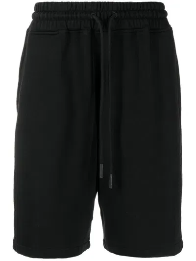 Marcelo Burlon County Of Milan Knee-length Track Shorts In Black