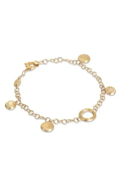 Marco Bicego Jaipur 18k Yellow Gold Charm Bracelet