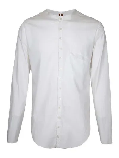 Marco Castelli Long White Cotton Shirt