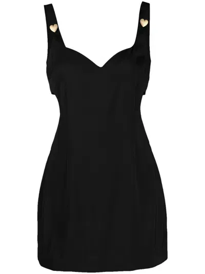 Marco Rambaldi Cut-out Detail Sleeveless Minidress In Schwarz