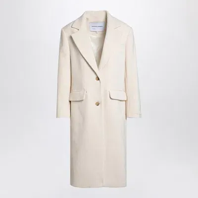 Margaux Lonnberg White Single-breasted Coat