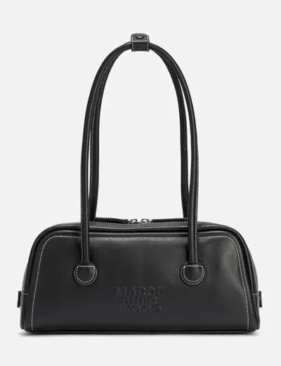 Marge Sherwood Soft Baguette Bag In Black