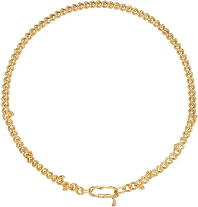 Maria Black 18kt Gold-plated Sterling Silver Berliner Luft 38 Necklace