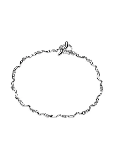 Maria Black Ramen Bracelet In Silber