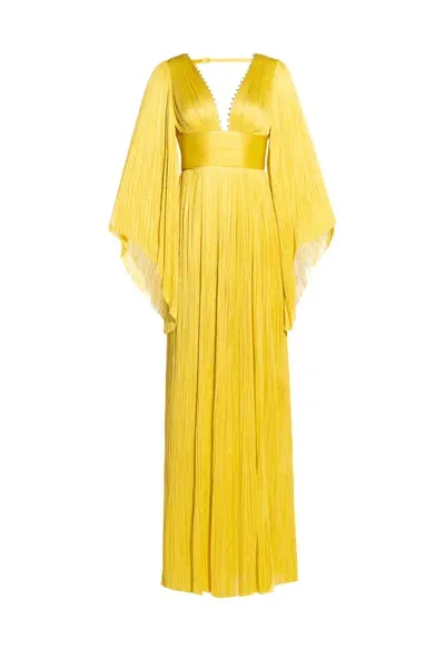 Maria Lucia Hohan Harlow Dress In Yellow