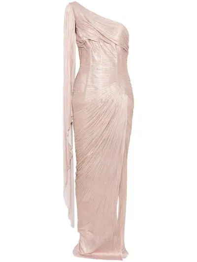 Maria Lucia Hohan Rebeca Asymmetric Gown In Pink