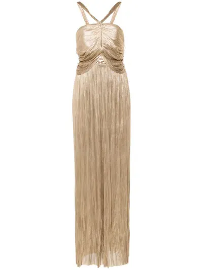 Maria Lucia Hohan Ravisa Gown In Neutrals