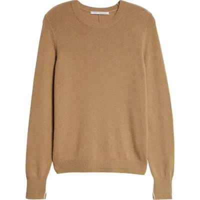 Maria Mcmanus Featherweight Recycled Cashmere & Organic Cotton Blend Sweater In Dune