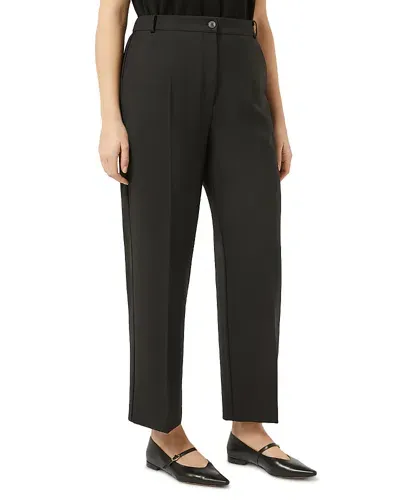 Marina Rinaldi Marina Minaldi Jokey Straight Fit Trousers In Black