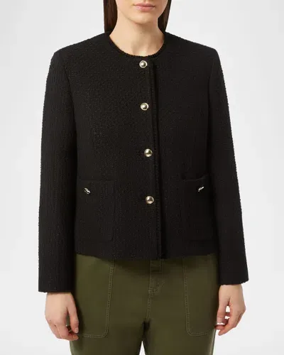 Marina Rinaldi Marina Minaldi Canosa Jacket In Black