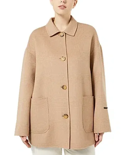 Marina Rinaldi Short Coat In Gold