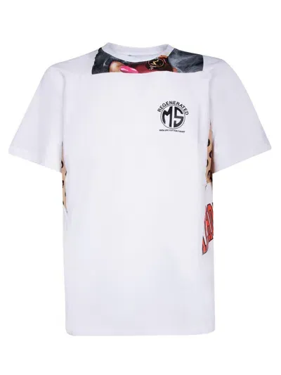 Marine Serre T-shirts In White