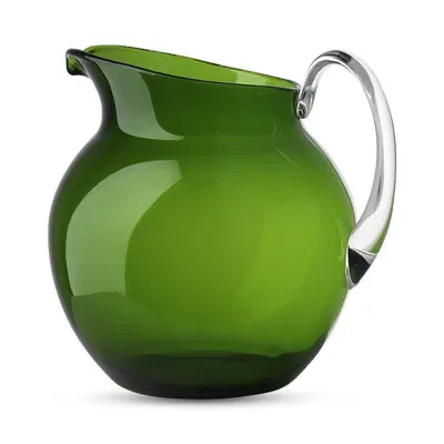 Mario Luca Giusti Palla Transparent Acrylic Pitcher, Green