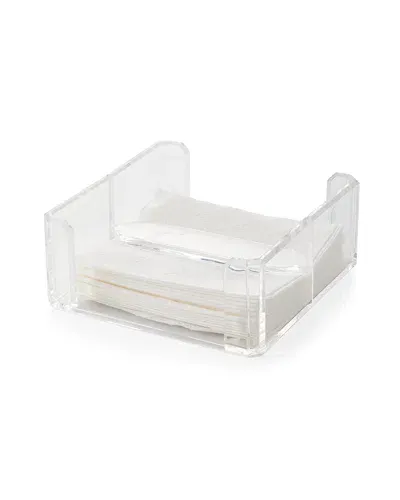 Mario Luca Giusti Caspar Napkin Holder In Clear