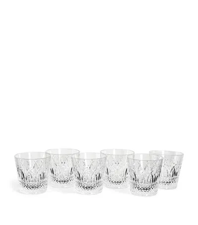 Mario Luca Giusti Set Of 6 Italia Tumblers In Transparent