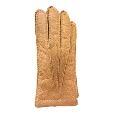 Mario Portolano Gloves In Beige