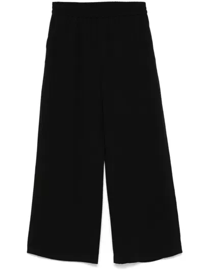 Mark Kenly Domino Tan Palmira Trousers In Black