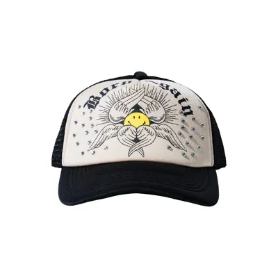 Market Smiley Born Again Trucker Hat In Multi