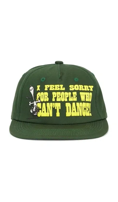 Market X Peanuts Dancing 5 Panel Hat In Green