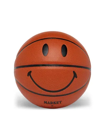 Market X Smiley® Basketball 'natural' In Arancione