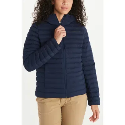 Marmot Echo Featherless Hooded Jacket In Arctic Navy