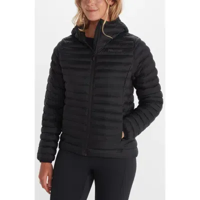 Marmot Echo Featherless Hooded Jacket In Black