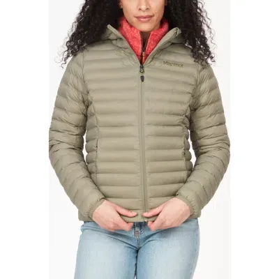 Marmot Echo Featherless Hooded Jacket In Vetiver