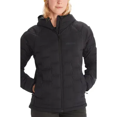 Marmot Warmcube™ Active Novus Insulated Hooded Jacket In Black