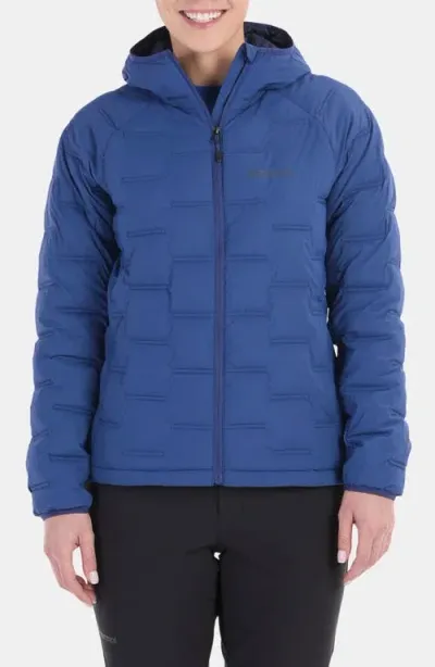 Marmot Warmcube™ Active Novus Insulated Hooded Jacket<br> In Twilight Blue