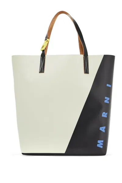 Marni Borsa Tote Tribeca N/s In Black, Neutro