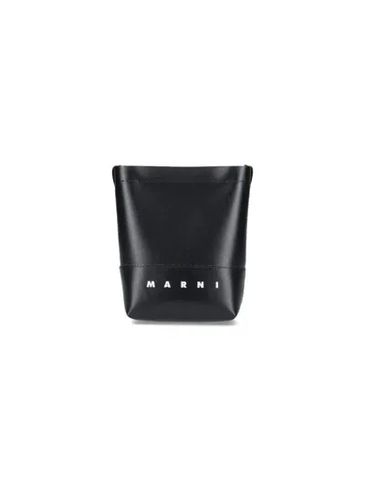 Marni Bum Crossbody Bag In Black