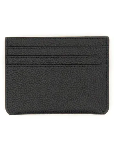 Marni Card Holder With Logo Darning In Black