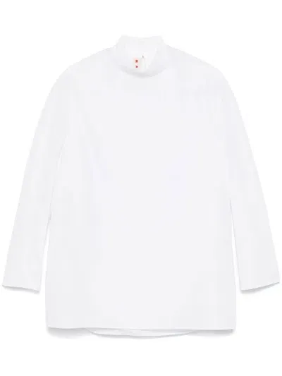 Marni Cotton Shirt In White